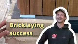 Bricklayer shares what it takes to succeed