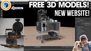 New FREE 3D MODELS for Blender!