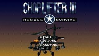 Choplifter III: Rescue Survive (SNES) 【Longplay】