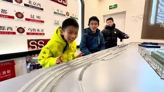 N-Scale Model Railroad Club in Chengdu China Chengdu Railways 1435 X Changming Hobby Center