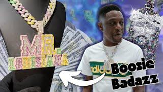 Boosie picks up his NEW Mr.Louisiana chain from Jewelry Unlimited!!