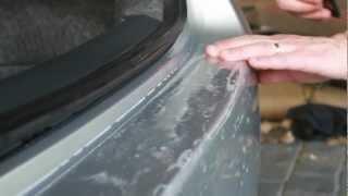 Universal Rear Bumper 3M Paint Protection Film Installation Video