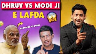 PM MODI REPLIED TO DHRUV RATHEE! | NEW E LAFDA!