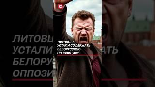 Литовцы устали содержать белорусскую оппозицию! #политика #новости #беларусь #литва #оппозиция