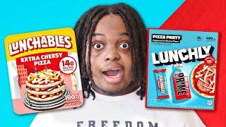 Lunchly vs Lunchables TASTE TEST