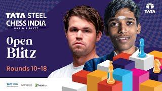 Tata Steel Chess India 2024 | Day 2 Blitz ft. Magnus, Pragg, Arjun, Vidit and others