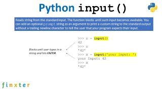 Python input() Function [6-Minute Primer]