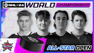 EA SPORTS™ NHL 24 World Championship™ | All-Star Open LIVE from Toronto 