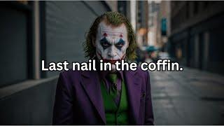 Their selfishness was the last nail in the coffin - Joker Speech (Powerful) #jokerspeech