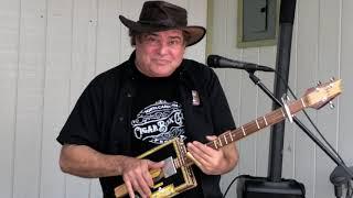 Steve Arvey 30 Minute Cigar Box Guitar Concert On The Myakka River Venice Florida