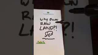 Why Own Raw Land?  #realestate #land #invest #buyland #landownership #wealth #equity #finance #inv