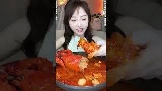 [ASMR ] Mukbang : Fast eat noodles #shorts