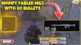 Metro Royale Play With Modify FABLED MG3 80 Bullets | PUBG METRO ROYALE CHAPTER 21