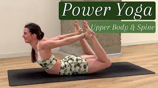 20 Min Intermediate Power Yoga | Upper Body Strength & Spinal Mobility