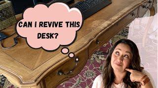 Large Desk Makeover | Furniture Flip