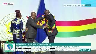  Dr. Bawumia Receives Order of the Star of Ghana for National Development! ️ Watch Now!