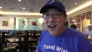 Travel with chopsticks Las Vegas food review at Orchids Gardens eating dim sum.