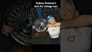 Sydney Sweeney’s love for vintage cars #sydneysweeney #cars #euphoria
