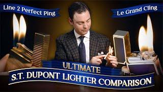 Ultimate S.T. Dupont Lighter Comparison: Le Grand Cling vs. Line 2 Perfect Ping | Kirby Allison