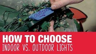 Indoor vs. Outdoor Holiday Lights - Ace Hardware