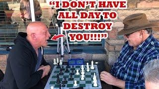 4 Move Mate Opening Makes Trash Talker RAGE! The Great Carlini vs Boston Mike