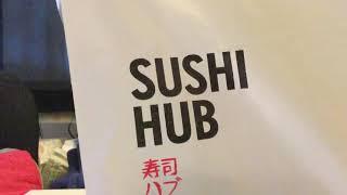 Sample of a $8.80 box on sushi hub on Ywasteapp!