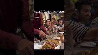 Minal amd aiman having funny conversation  #funny #minalkhan #aimankhan #muneeb