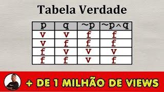 RACIOCÍNIO LÓGICO - PROPOSIÇÕES E TABELA VERDADE  #1 - Prof Robson Liers Mathematicamente