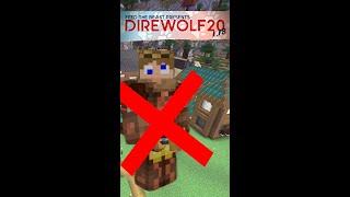 Stupid ways to die in Minecraft #shorts