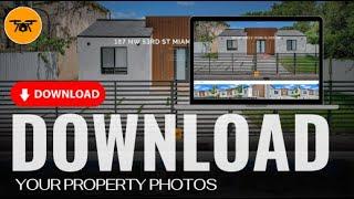 HOW TO DOWNLOAD YOUR PROPERTY PHOTOS! #miadrones