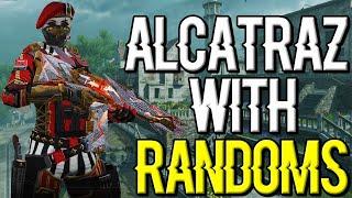 Playing ALCATRAZ BATTLE ROYALE with RANDOMS SQUAD in CALL OF DUTY MOBILE | COD MOBILE | CODM