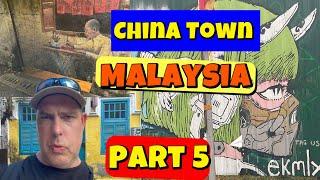 Malaysian  holiday part  5  I visit China town and  market #malaysia