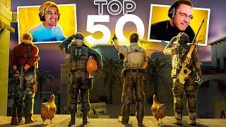 Top 50 CSGO Clips Of All Time