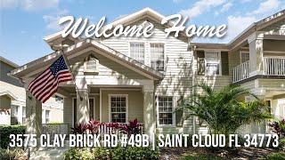 Homes for Sale in Saint Cloud FL Condo For Sale At 3575 Clay Brick Road Unit 49B St Cloud FL 34773