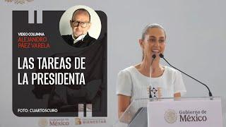 Las tareas de la Presidenta. Por Alejandro Páez Varela