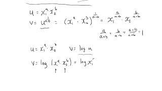 Utility functions representing Cobb-Douglas preferences