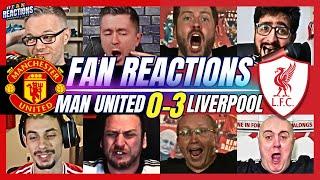 MAN UNITED& LIVERPOOLFANS REACTION TO MAN UNITED 0-3 LIVERPOOL | 24/25 PREMIER LEAGUE