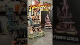 Indiana Jones Iron Studios 1/10 Scale Statue Review #indianajones #unboxing #review