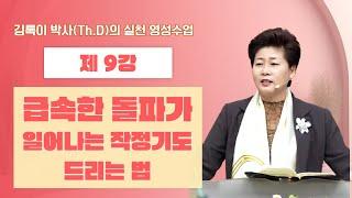 김록이 박사(Th.D)의 실천 영성수업-9강-◇급속한 돌파가 일어나는 작정기도드리는 법(단10:2-3)  #그레이스힐링교회 #김록이목사 #유튜브실사원