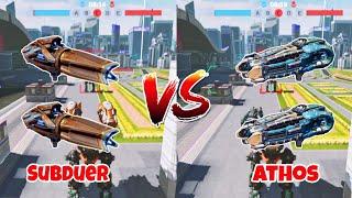 WRSubduer VS Athos Weapon Comparison |WAR ROBOTS|