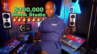 Multi-Platinum Producer Javar Rockamore shows us his New $100,000 Home Studio 