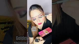 #Golden⭐️ #Dust #Shimmer #EyeLiner #Makeup #Swatch️ #Review #Shorts #Reels #NailExtensions
