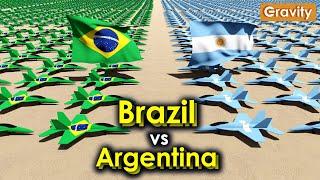 Brazil vs Argentina Military Power 2024