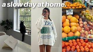 home vlog: a slow day back in my routine