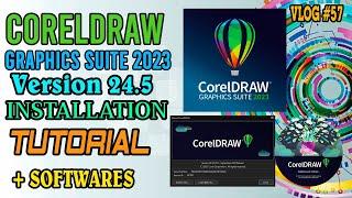 CORELDRAW GRAPHIC SUITE 2023 VERSION 24.5 FULL INSTALLATION TUTORIAL + SOFTWARE