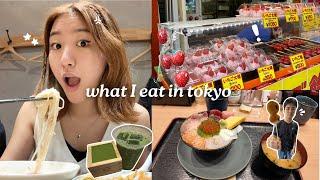 JAPAN VLOG: WHAT I EAT IN TOKYO shibuya, harajuku & asakusa