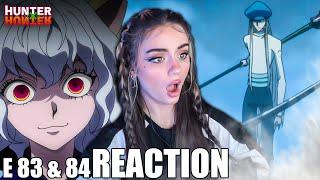 Neferpitou is INSANE! Hunter x Hunter Ep 83 & 84 Reaction