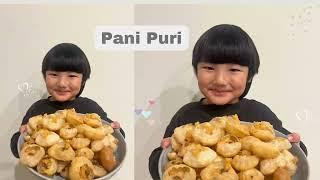 Pani Puri Mukbang