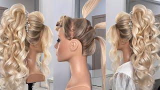 High Ponytail | Hairstyle 2025| Wedding hairstyle