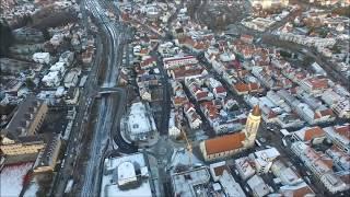 air view Balingen, Zollernalbkreis Germany